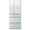 日立 R-X6200D-XS 電動冷蔵室ドア＆電動引き出し採用 真空チルドFS （620L・観音開き6ドア） クリスタルシルバー【送料無料】代金引換・日時指定不可【家電設置351】