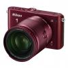 ニコン 1 J3 小型10倍ズームキット レッド【送料無料】