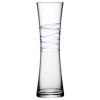 LSA SPIRO VASE clear with violet thread W10×D10×H34cm TLA0565 (PU 1)【送料無料】代金引換・日時指定不可 代金引換・日時指定不可